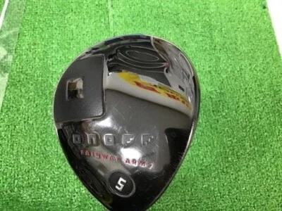 2017 DAIWA globeride ONOFF Fairway ARMS KURO 5W 18deg S-flex Golf Club E461 - Image 1 of 4