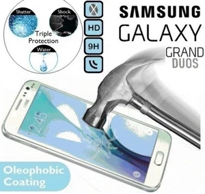 100% Genuine Tempered Glass Screen Protector i9082 For Samsung Galaxy Grand Duos - Picture 1 of 2