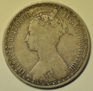 mw27215 Great Britain  Silver Florin 1873     Victoria    KM#746.2 - Picture 1 of 2