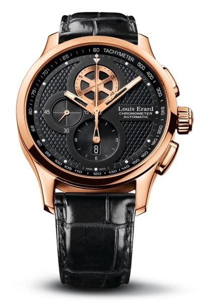 Never worn LOUIS ERARD 18K Rose Gold Chronometer Chronograph Lim. Edition 82/100 - Image 1 of 1