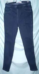 KanCan dunkle Waschung blau mittelhohe Pull-On Skinny Jeggings Gr. 9/28 Junior (F2A) - Bild 1 von 4