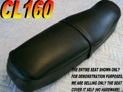 CL160 New seat cover Honda Scrambler 1966-68 CL 160 100 - Image 1 of 4