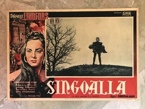SINGOALLA Fotobusta cinematografica originale (4) - Picture 1 of 1