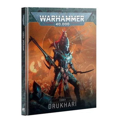 Codex: Drukhari 10th Edition Warhammer 40K PRESALE 10/11 - Image 1 of 3