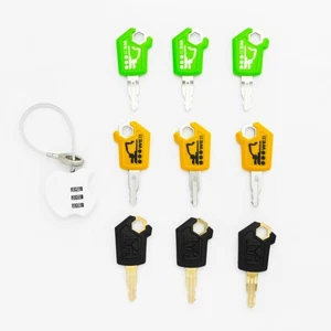 For Cat 5P8500 Ignition Master Keys Caterpillar Equipment Key With Keyring _ - Foto 1 di 10