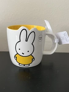 MIFFY BY MAGENTA Yellow Inside Double Sided Bunny Coffee Cup Mug - Picture 1 of 2