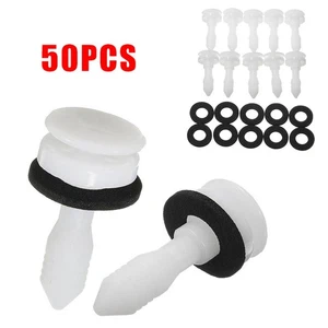 50Pcs Door Panel Trim Interiors Fastener Clips For Jaguar S-Type,X-Type Useful - Picture 1 of 6