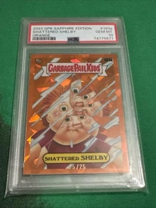 2022 GPK SAPPHIRE EDITION SHATTERED SHELBY ORANGE #193a PSA GEM MT 10 - Picture 1 of 3