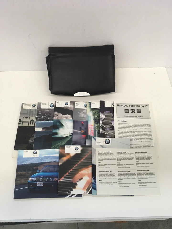 Manuales de guantera BMW 2004 325CI y 330 CI Foto 1 de 1