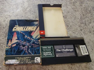 THE CHALLENGE -VHS Video Drawer Case SCOTT GLENN 80s Action OUT OF PRINT RARE - Picture 1 of 9