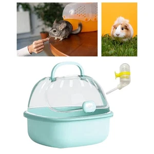 Pequeño Animal Transporte Jaula Hámster Accesorios para Pequeños Animales Ratones - Imagen 1 de 5