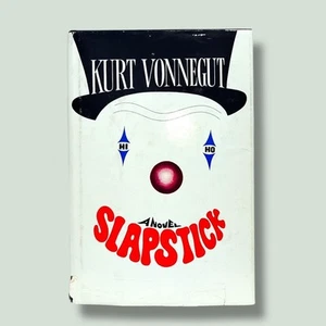 Slapstick Kurt Vonnegut American Novel Hardback Dust Jacket Second Printing - Picture 1 of 5