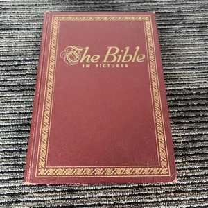 The Bible In Pictures Vintage Hardcover Book 1952 Edited by Rev. Ralph Kirby - Picture 1 of 6