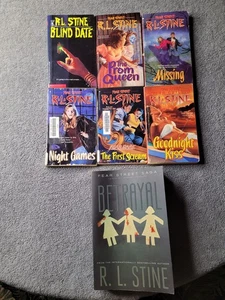 Vintage R.L. Stine Young Adult Horror PB Lot Of 6 + Saga Trilogy Fear Street - Picture 1 of 8