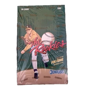 1992 Donruss The Rookies Baseball Karten fabrikversiegelte Schachtel 36 Packungen - Bild 1 von 2