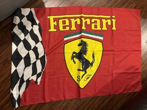 Vintage Ferrari Flag - Picture 1 of 1