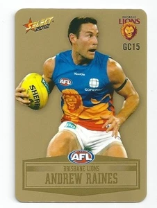 2012 Champions Gold (GC15) Andrew RAINES Brisbane - Picture 1 of 1