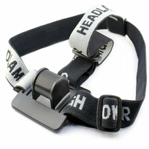 2x verstellbarer elastischer Riemenhalter Halterung Stirnband für Scheinwerfer Scheinwerferlicht Lampe - Bild 1 von 8