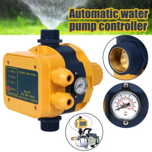 Automatic Water Pump Controller Pressure Electric Electronic Switch IP65 10Bar - Picture 1 of 13