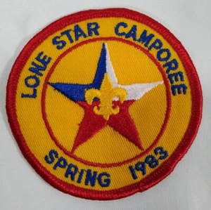 Boy Scouts Lone Star Camporee Spring 1983 Texas Patch BSA 3" - Picture 1 of 2