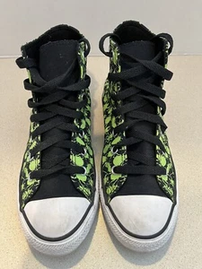 Converse All Stars GLOW BUGS High Tops Junior Youth Size 3 - Picture 1 of 12