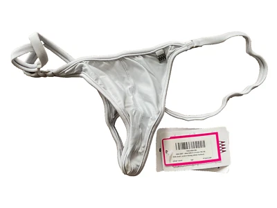 Wicked Weasel 404 "Sheer Vision" Tanga Parte Inferior (Talla Grande) Nuevo Con Etiquetas Foto 1 de 4