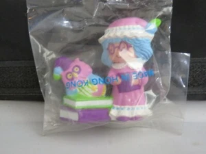 Camisón vintage fresa pastel corto ciruela pudín búho mini miniatura 1984 - Imagen 1 de 6