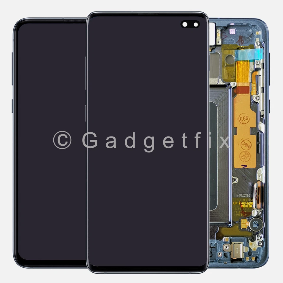 For Samsung Galaxy S8 S9 S10 Plus S10E OLED Display Touch Screen Digitizer Frame - Image 1 of 1