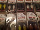 Lot of 10 luck e strike water bug micro jigs. Various colors 1/32 oz