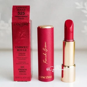 Lancome L'Absolu Rouge Limited Edition #525 FRENCH BISOU (CREAM) New in Box - Picture 1 of 18