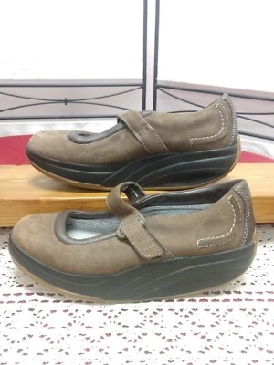 MBT Mary Jane Marrón Cuero Rocker Cómodo Zapatos para Caminar Para Mujer Talla 7.5 Foto 1 de 4