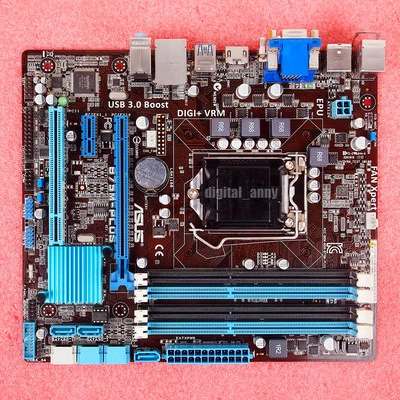 ASUS B75M-PLUS Motherboard Intel B75 LGA 1155 DDR3 - Image 1 of 4