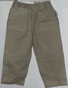 Cherokee Khaki Boys Pull-up Pants Sz 4T - Picture 1 of 5