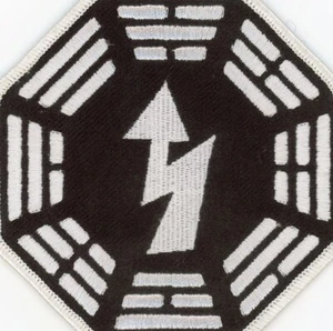 PATCH LOST  DHARMA  THE FLASH   IRON ON - Picture 1 of 1