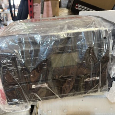 multifunctional 3-speed turntable Orcc X Direct Power Bluetooth Remote Black NIB - Image 1 of 4