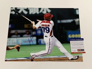 Jose Abreu Chicago White Sox WBC Cuba Signed Autograph 11 x 14 Photo PSA DNA *87 - Picture 1 of 3
