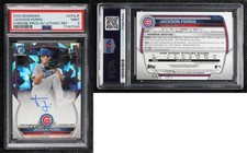 2023 Bowman Chrome Prospect Atomic Refractor /100 Jackson Ferris PSA 9 MINT Auto