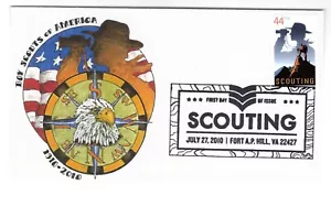 #4472 Scouting Boy Scouts 2010 FDC - Larry Gassen #19/20 - Picture 1 of 2