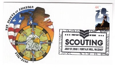#4472 Scouting Boy Scouts 2010 FDC - Larry Gassen #19/20 - Image 1 of 2