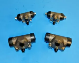 Brand Set of 4 Wheel Cylinders Front and Back for MG TC Brake Wheel Cylinders - Picture 1 of 2