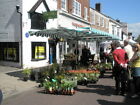 Photo 6x4 Plant stall at Petersfield Street Market Just one of the attrac c2009