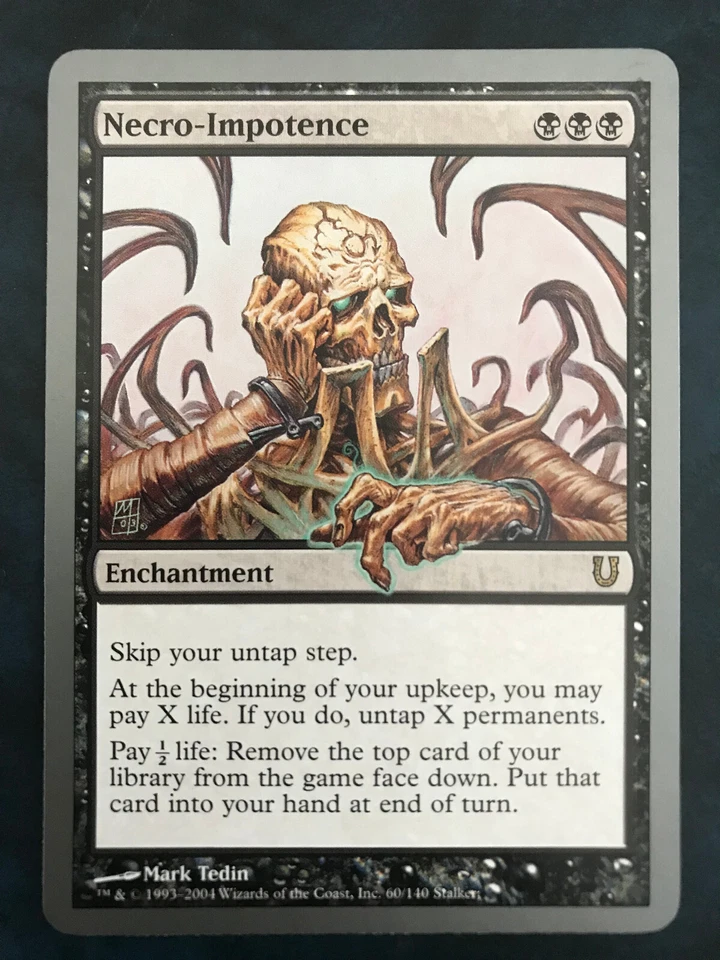 Magic the Gathering MTG Necro-Impotence Unhinged - Bild 1 von 1