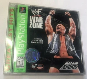 WWF Warzone - (Sony Playstation 1, PS1, 1998) Komplett - Bild 1 von 3