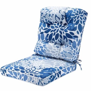 Outdoor Seat/Back Deep Chair Cushion Set for Patio Furniture - Lounge Chair C... - Picture 1 of 7