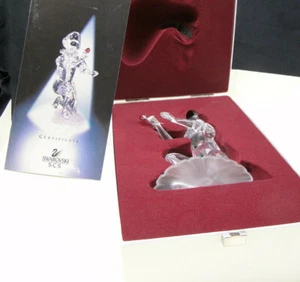 2001 Swarovski 53/8 Zoll Kristall Maskerade Harlekin SCS Figur mit Box & Echtheitszertifikat - Bild 1 von 12