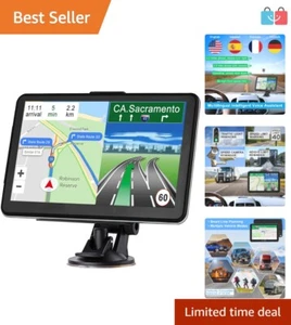 2024 Newest GPS Navigation for Car Truck Navigator 2024 US Maps 7 Inch Touch... - Picture 1 of 10