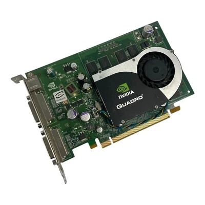 NVIDIA Quadro DCV-00343-N2-GP Video Card QUADRO FX370 DC12V 0.19A 0851HY - Image 1 of 4