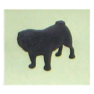 Choco Egg Pug Perro Negro Tipo Nueva Mini Figura 2001 Furuta Kaiyodo Mascota Animal 2 - Imagen 1 de 20