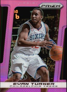 2013-14 Panini Prizm Prizms Purple Die Cut #83 Evan Turner /49