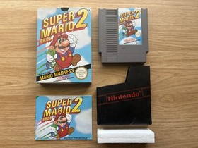 Super Mario Bros. 2 - Nintendo NES - Complete Boxed with Manual CIB PAL Ex. Cond